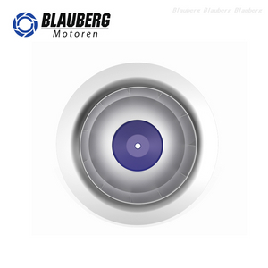 Blauberg 48V 280mm dc ball bearing electric motor exhaust centrifugal fan for ventilation