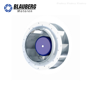 BL-B250D-EC-F05 Blauberg 250mm 230V cooler exhaust high air pressure backward curvde impeller centrifugal fan